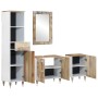 Conjunto de muebles de baño 4 piezas madera maciza de mango von , Badezimmermöbel - Ref: Foro24-3310137, Preis: 331,12 €, Rab...