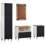 Conjunto de muebles de baño 4 piezas madera maciza de mango von , Badezimmermöbel - Ref: Foro24-3310137, Preis: 331,12 €, Rab...