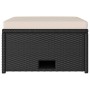4-piece garden furniture set with black synthetic rattan cushions by vidaXL, Garden sets - Ref: Foro24-43104, Price: 410,71 €...