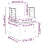 Garden armchairs with cushions 2 units synthetic natural rattan by , Garden chairs - Ref: Foro24-3328657, Price: 189,74 €, Di...