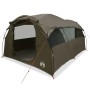 Familienzelt Tunnel für 6 Personen, wasserdicht, braun von , Zelte - Ref: Foro24-4009576, Preis: 206,29 €, Rabatt: %