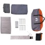 Familienzelt Tunnel für 6 Personen, wasserdicht, orange von , Zelte - Ref: Foro24-4009574, Preis: 181,61 €, Rabatt: %