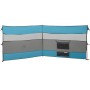 Cortaviento de camping impermeable azul 340x130 cm de , Paravientos - Ref: Foro24-4009658, Precio: 27,26 €, Descuento: %