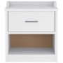 Banco de recibidor SANDNES madera maciza pino blanco 45x40x50cm von , Bänke für Hallen und Lager - Ref: Foro24-4010447, Preis...