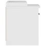 Banco de recibidor SANDNES madera maciza pino blanco 45x40x50cm von , Bänke für Hallen und Lager - Ref: Foro24-4010447, Preis...