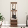 Perchero de entrada SANDENS 45x40x159,5cm madera maciza de pino von , Bänke für Hallen und Lager - Ref: Foro24-4010479, Preis...