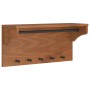 Perchero de pared SANDNES madera maciza de pino 87x30x42 cm von , Hut- und Garderobenständer - Ref: Foro24-4010472, Preis: 68...