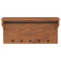 Perchero de pared SANDNES madera maciza de pino 87x30x42 cm von , Hut- und Garderobenständer - Ref: Foro24-4010472, Preis: 68...