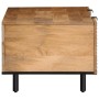 Solid black mango wood coffee table 100x54x40 cm brown by , Coffee table - Ref: Foro24-4017732, Price: 153,20 €, Discount: %