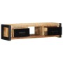 TV-Möbel 100x30x25 Massivholz mit grober Mangoholzoberfläche von , TV-Möbel - Ref: Foro24-4013597, Preis: 159,07 €, Rabatt: %