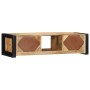 TV-Möbel 100x30x25 Massivholz mit grober Mangoholzoberfläche von , TV-Möbel - Ref: Foro24-4013597, Preis: 159,07 €, Rabatt: %