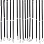 Light gray insect door curtain 90x220cm bamboo by , Mosquito nets for windows - Ref: Foro24-4017448, Price: 51,01 €, Discount: %