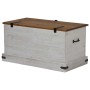 Halden Aufbewahrungstruhe weiß 91x48x47 cm Massivholz von , Aufbewahrungskisten - Ref: Foro24-4018402, Preis: 163,87 €, Rabat...