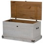 Halden Aufbewahrungstruhe weiß 91x48x47 cm Massivholz von , Aufbewahrungskisten - Ref: Foro24-4018402, Preis: 163,87 €, Rabat...