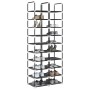 Zapateros 2 uds 10 niveles negro 33x33x174 cm tejido no tejido von , Schuhregale und Schuhorganisatoren - Ref: Foro24-4100616...