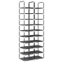 Zapateros 2 uds 10 niveles negro 33x33x174 cm tejido no tejido von , Schuhregale und Schuhorganisatoren - Ref: Foro24-4100616...