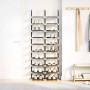 Zapateros 2 uds 10 niveles negro 33x33x174 cm tejido no tejido von , Schuhregale und Schuhorganisatoren - Ref: Foro24-4100616...