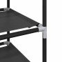 Zapateros 2 uds 10 niveles negro 33x33x174 cm tejido no tejido von , Schuhregale und Schuhorganisatoren - Ref: Foro24-4100616...