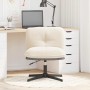Silla de oficina giratoria tejido imitación lana rizada crema von , Stühle - Ref: Foro24-4105384, Preis: 122,52 €, Rabatt: %