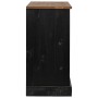Aparador HALDEN 2 puertas correderas negro 112x40x80 cm von , Sideboards - Ref: Foro24-4018428, Preis: 282,68 €, Rabatt: %