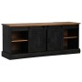 Mueble de TV HALDEN 2 puerta correderas negro 150x40x60 cm von , TV-Möbel - Ref: Foro24-4018416, Preis: 257,44 €, Rabatt: %