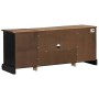 Mueble de TV HALDEN 2 puerta correderas negro 150x40x60 cm von , TV-Möbel - Ref: Foro24-4018416, Preis: 257,44 €, Rabatt: %