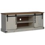 Mueble de TV HALDEN 2 puerta correderas blanco 150x40x60 cm von , TV-Möbel - Ref: Foro24-4018414, Preis: 257,66 €, Rabatt: %