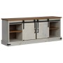 Mueble de TV HALDEN 2 puerta correderas blanco 150x40x60 cm von , TV-Möbel - Ref: Foro24-4018414, Preis: 257,66 €, Rabatt: %