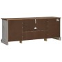 Mueble de TV HALDEN 2 puerta correderas blanco 150x40x60 cm von , TV-Möbel - Ref: Foro24-4018414, Preis: 257,66 €, Rabatt: %
