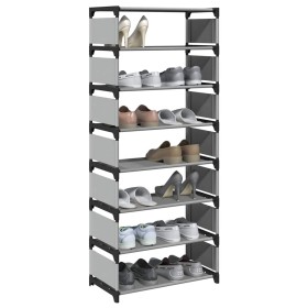 Zapatero 8 niveles gris 54x28x124 cm tejido no tejido von , Schuhregale und Schuhorganisatoren - Ref: Foro24-4100623, Preis: ...