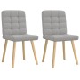 Sillas de comedor 2 uds tela gris nube von , Essstühle - Ref: Foro24-4101100, Preis: 106,42 €, Rabatt: %