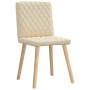 Esszimmerstühle, 2 Stück, Stoff in Cremefarbe. von , Essstühle - Ref: Foro24-4101128, Preis: 104,91 €, Rabatt: %