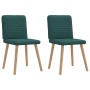 Esstischstühle, 2 Stück, dunkelgrüner Stoff von , Essstühle - Ref: Foro24-4101149, Preis: 104,51 €, Rabatt: %
