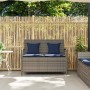 Banco de jardín con almacenaje y cojín gris ratán sintético by , garden benches - Ref: Foro24-4104218, Price: 253,33 €, Disco...