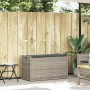 Banco de almacenaje con cojín gris claro 100 cm ratán sintético by , garden benches - Ref: Foro24-4104065, Price: 153,05 €, D...