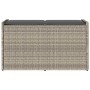 Banco de almacenaje con cojín gris claro 100 cm ratán sintético by , garden benches - Ref: Foro24-4104065, Price: 153,05 €, D...