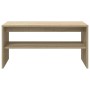 Mueble de TV madera contrachapada roble Sonoma 80x40x40cm de , Muebles TV - Ref: Foro24-859111, Precio: 45,98 €, Descuento: %
