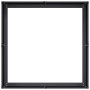 Pflanzgefäß aus schwarzem Stahl 80x80x30 cm von , Töpfe und Pflanzgefäße - Ref: Foro24-860801, Preis: 76,02 €, Rabatt: %