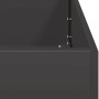 Pflanzgefäß aus schwarzem Stahl 80x80x30 cm von , Töpfe und Pflanzgefäße - Ref: Foro24-860801, Preis: 76,02 €, Rabatt: %