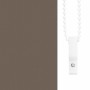 Estor Enrollable Opaco Color Café 55x175 cm Tela Ancho 50,7cm by , Blinds and blinds - Ref: Foro24-4011015, Price: 15,69 €, D...