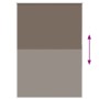Estor Enrollable Opaco Color Café 90x175 cm Tela Ancho 85,7cm by , Blinds and blinds - Ref: Foro24-4011022, Price: 21,25 €, D...