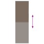 Estor Enrollable Opaco Color Café 65x230cm Tela Ancho 60,7cm by , Blinds and blinds - Ref: Foro24-4011069, Price: 17,91 €, Di...