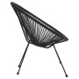 Garten Essgarnitur 3 Stück PVC Rattan schwarz von vidaXL, Gartensets - Ref: Foro24-3060279, Preis: 274,72 €, Rabatt: %