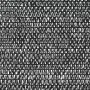 Black HDPE privacy net 1.2x50 m 75 g/m² by vidaXL, Umbrellas - Ref: Foro24-149322, Price: 58,91 €, Discount: %