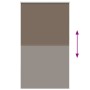Estor Enrollable Opaco Color Café 125x230cm Tela Ancho 121,6cm by , Blinds and blinds - Ref: Foro24-4011081, Price: 27,01 €, ...