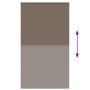 Estor Enrollable Opaco Color Café 135x230cm Tela Ancho 131,6cm by , Blinds and blinds - Ref: Foro24-4011083, Price: 28,22 €, ...