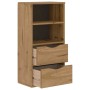 Nebenmöbel mit Schubladen ODDA 40x24x79 cm Massivholz Kiefer von , Sideboards - Ref: Foro24-4103593, Preis: 62,18 €, Rabatt: %