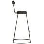 Barhocker 2 Stück schwarz 49x43x103 cm Massivholz Mango von , Küchenhocker - Ref: Foro24-4013515, Preis: 140,00 €, Rabatt: %
