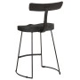 Barhocker 2 Stück schwarz 49x43x79 cm Massivholz Mango von , Küchenhocker - Ref: Foro24-4013517, Preis: 118,41 €, Rabatt: %
