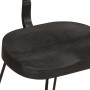 Barhocker 2 Stück schwarz 49x43x79 cm Massivholz Mango von , Küchenhocker - Ref: Foro24-4013517, Preis: 118,41 €, Rabatt: %